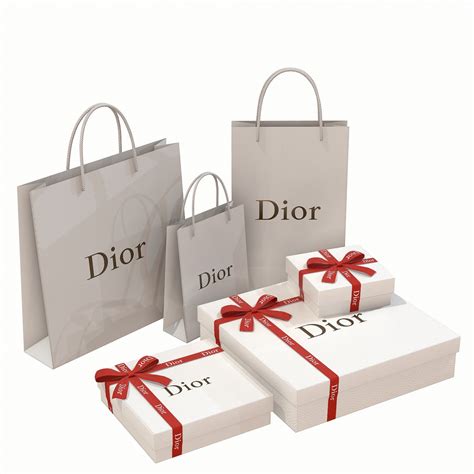 dior packaging 3d models 